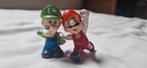 Mario en Luigi beeldje, Verzamelen, Smurfen, Gebruikt, Poppetje, Figuurtje of Knuffel, Ophalen