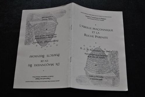 L'Abeille Maçonnique et la ruche parfaite R.L de Perfection, Livres, Ésotérisme & Spiritualité, Utilisé, Enlèvement ou Envoi