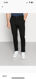 Pantalon classique noir de la marque Denim Project, Noir, Taille 48/50 (M), Denim Project, Neuf