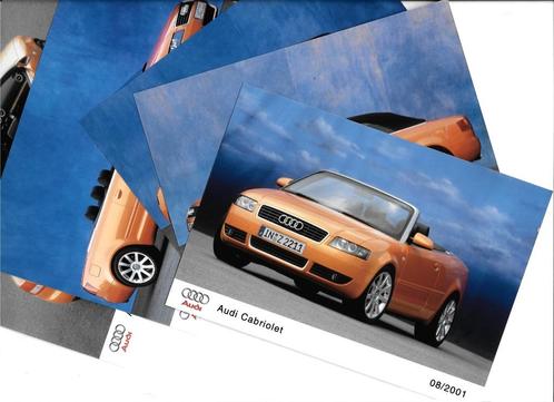 AUDI CABRIOLET 2001, persfoto's, Boeken, Auto's | Folders en Tijdschriften, Nieuw, Audi, Ophalen of Verzenden