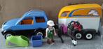 playmobil auto met trailer, Kinderen en Baby's, Gebruikt, Ophalen of Verzenden