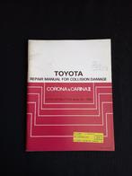 Cahier d'atelier de carrosserie des Toyota Corona et Carina, Enlèvement ou Envoi