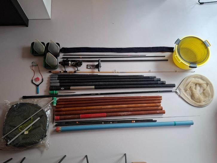 Visgerief, Watersport en Boten, Hengelsport | Algemeen, Gebruikt, Vaste hengel, Ophalen