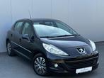 Peugeot 207+ 1.4i Access slechts 93.000 km12 maandengarantie, Voorwielaandrijving, Stof, Zwart, Zwart