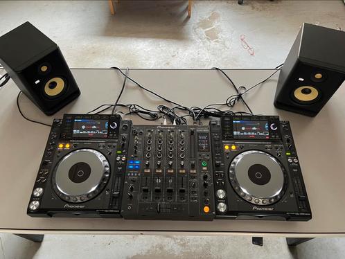2x cdj2000 nexus, 1x djm800, 2x krk rokit 5, Muziek en Instrumenten, Dj-sets en Draaitafels, Gebruikt, Dj-set, Pioneer, Ophalen