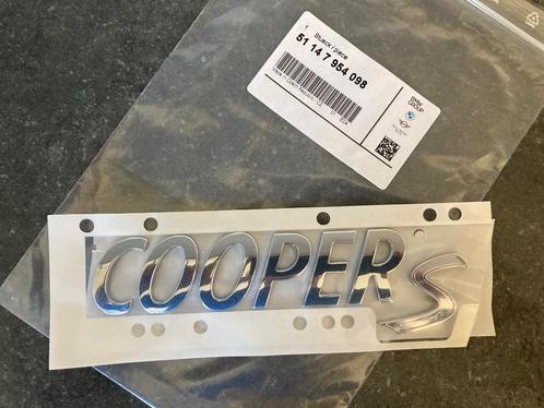 Sigle lettrage Original Mini Cooper S F56 - Badge - Emblème, Auto diversen, Tuning en Styling, Ophalen