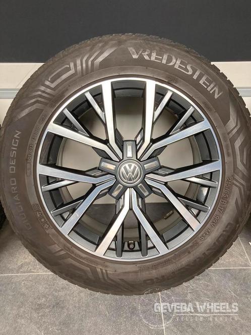 17'' orig Volkswagen Tiguan 5NA velgen + allseason banden VW, Auto-onderdelen, Banden en Velgen, Banden en Velgen, All Season