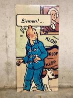 Kuifje plaat decoratie vintage, Verzamelen, Ophalen, Kuifje, Gebruikt