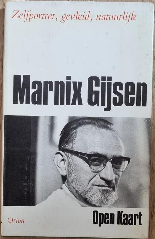 Zelfportret, gevleid, natuurlijk - Marnix Gijsen - 1972, Livres, Biographies, Comme neuf, Autre, Enlèvement ou Envoi