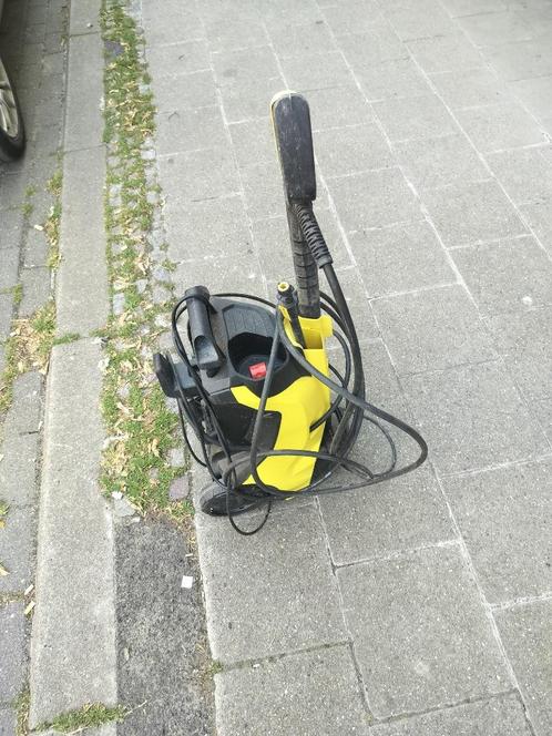 Hogedrukreiniger, Tuin en Terras, Hogedrukreinigers, Zo goed als nieuw, Elektrisch, Met regelbare waterdruk, Met autostop en -start