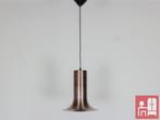 Vintage Curve Hanglamp Raak, Huis en Inrichting, Lampen | Hanglampen, Gebruikt, Vintage, Metaal, Ophalen