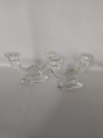 2 kandelaars Val Saint Lambert Art Deco. VSL054/a., Antiek en Kunst, Ophalen