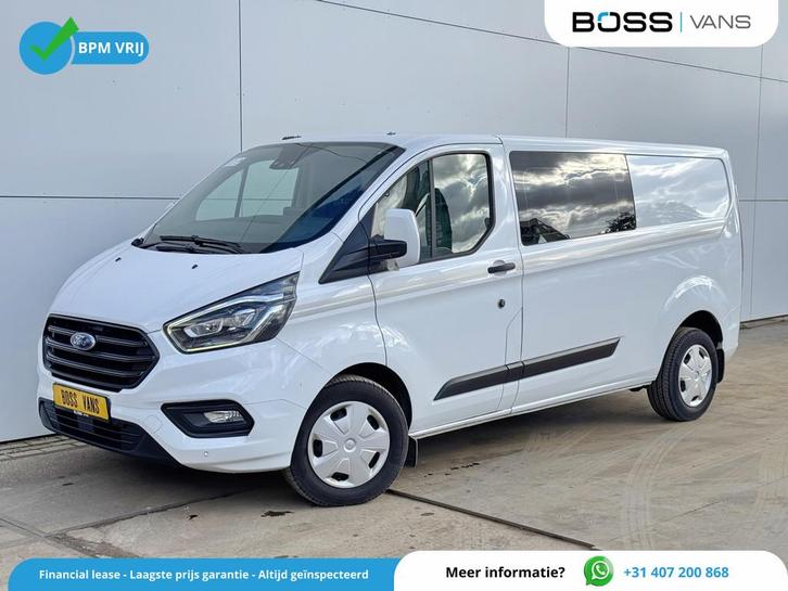 Ford Transit Custom 300 2.0 TDCI L2H1 Limited Fabr garantie, Auto's, Bestelwagens en Lichte vracht, Bedrijf, Te koop, ABS, Achteruitrijcamera