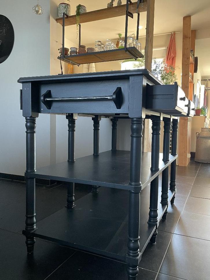 Superbe ilot central avec ses 6 tiroirs, Maison & Meubles, Cuisine | Éléments de cuisine, Utilisé, Enlèvement