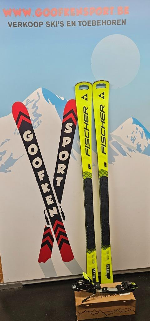fischer RC4 SC PRO M-Plate 160 cm 24/25 + FF13 GW 699€ nieuw, Sport en Fitness, Skiën en Langlaufen, Nieuw, Ski's, Ski, Fischer