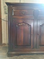 Vol houten dressoir, Ophalen, Gebruikt, 200 cm of meer, 25 tot 50 cm