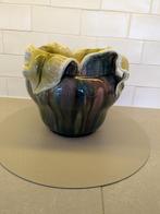 Vintage keramische bloempot / cachepot – model 1580 N, Gebruikt, Binnen, Minder dan 40 cm, Aardewerk