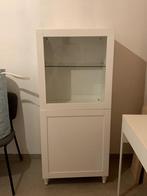 Vitrine blanche IKEA, Huis en Inrichting, Kasten | Vitrinekasten, Ophalen, 100 tot 150 cm, 50 tot 100 cm, Zo goed als nieuw