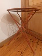 Metalen Terracotta Tuintafeltje, Tuin en Terras, Ophalen, Gebruikt, Rond, Metaal