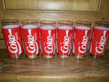 COCA LOT de 6 verres de collection, Enlèvement, Neuf