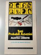 Tutti Probabili Assassini Italiaanse poster Agatha Christie, Verzamelen, Ophalen of Verzenden, Gebruikt