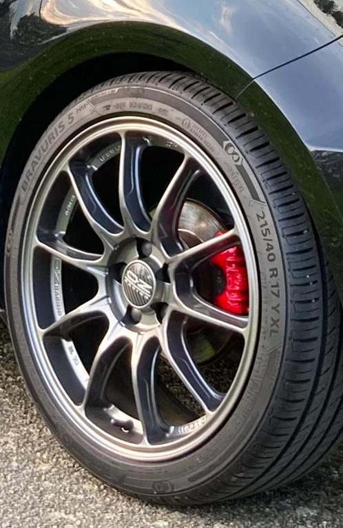 OZ hyper gt 17” 5x100, Auto-onderdelen, Banden en Velgen, Band(en), 17 inch, Ophalen