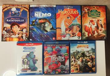 Kinderfilms - DVD & bluray beschikbaar voor biedingen