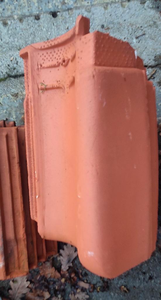 Tuiles de bordures et de faîtage, Sterreberg Pottelberg, Bricolage & Construction, Tuiles & Revêtements de toit, Comme neuf, Tuiles