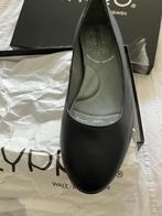 Donkerblauwe lederen ballerina 's(NOOIT GEDRAGEN) 8 euro!!, Enlèvement ou Envoi, Escarpins, Bleu, Neuf