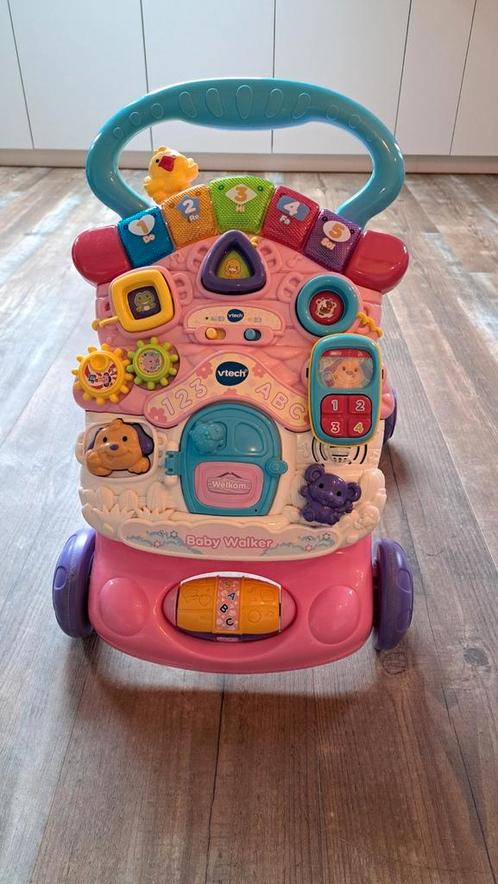 Looprek Vtech baby walker, Kinderen en Baby's, Speelgoed | Babyspeelgoed, Zo goed als nieuw, Ophalen