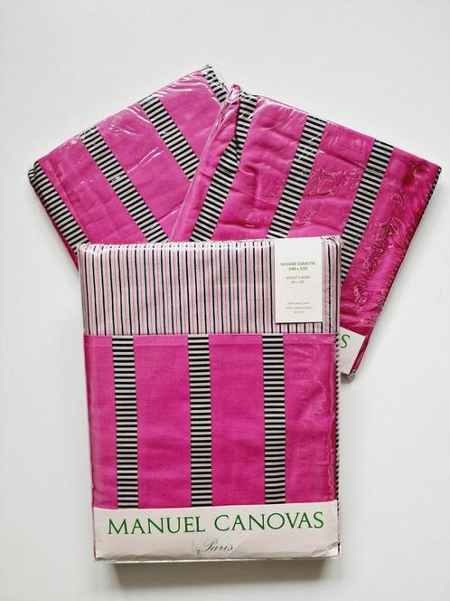 Manuel Canovas - Parure de lit : housse de couette + 2 taies, Maison & Meubles, Chambre à coucher | Linge de lit, Neuf, Housse de couette