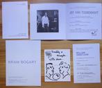 5 invitaties, Martinsen, Bogart, Sweetlove, Vanmechelen, VT, Boeken, Kunst en Cultuur | Beeldend, Ophalen of Verzenden, Zo goed als nieuw