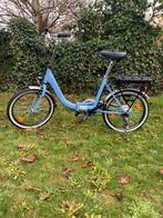 Villette elektrische plooifiets blauw, Fietsen en Brommers, Ophalen, Zo goed als nieuw