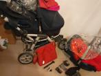 Jane 3in 1 maxi Cosy, wieg,buggy, meerijplank, regencape,.., Kinderen en Baby's, Kinderwagens en Combinaties, Gebruikt, Combiwagen