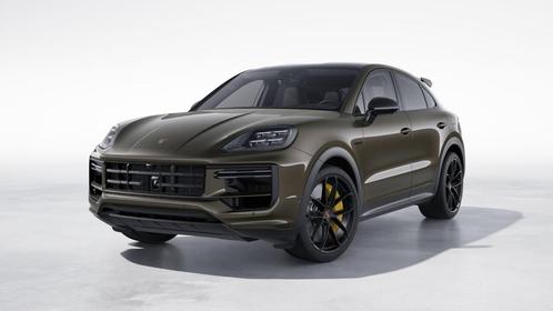 Porsche Cayenne Turbo E-Hybrid Coupé met GT pakket, Autos, Porsche, Entreprise, Cayenne, Intérieur cuir, Peinture métallisée, Sièges ventilés