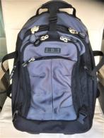 Ruime blauwe reistas 47 X 32 X 20 van JDT met twee wieltjes, Ophalen, 30 cm of meer, Blauw, Minder dan 35 cm