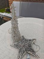 Kerstkegel en ster verlichting: PER STUK €5, Enlèvement