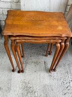 Vintage set van 3 bijzettafels (nesting tables), Ophalen