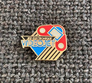 PIN - VIDEOJET - JEU ELECTRONIQUE - VIDEO GAME, Envoi, Utilisé, Autres sujets/thèmes, Insigne ou Pin's