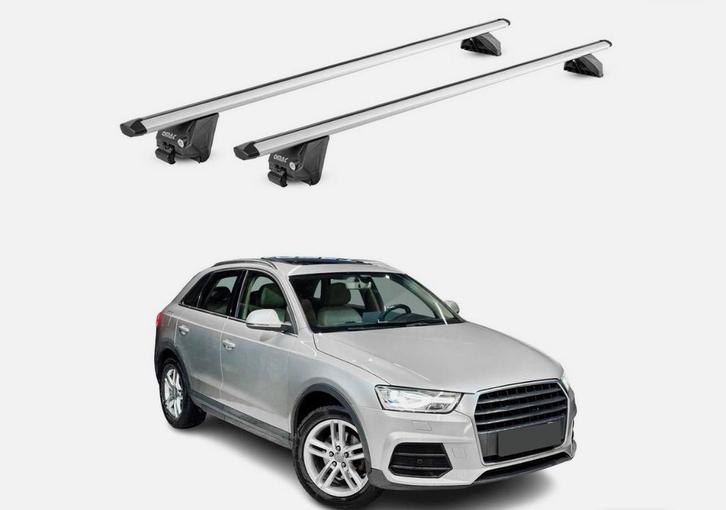 Location barre de toit audi Q3, Auto diversen, Dakdragers, Zo goed als nieuw, Ophalen