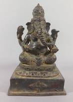 Bronzen Ganesha India- Eind 20st eeuw, Ophalen of Verzenden