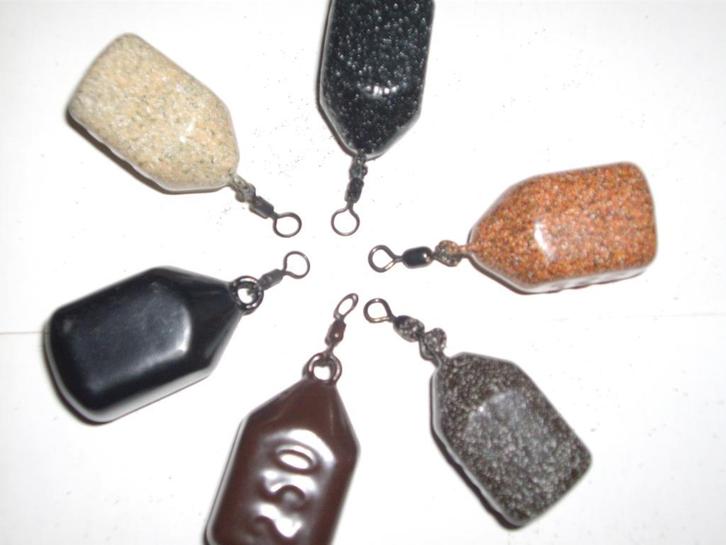 Squaer wartellood, kubusvorm 100, 120, 140, 175, 200, 250gr, Watersport en Boten, Hengelsport | Karpervissen, Nieuw, Dobber of Lood