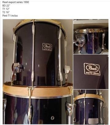 musique, Musique & Instruments, Batteries & Percussions, Enlèvement, Utilisé, Pearl