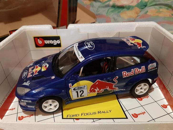burago petite voiture  Ford focus Raly  Burago 1/18, Hobby en Vrije tijd, Modelauto's | 1:18, Nieuw, Auto, Burago, Ophalen of Verzenden