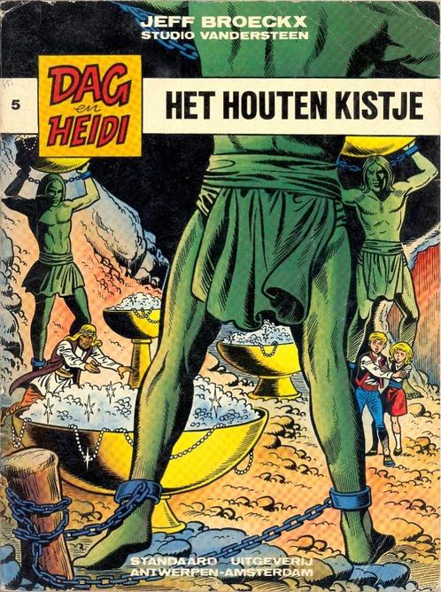 Verzameling strips Dag en Heidi., Livres, BD, Utilisé, Plusieurs BD, Enlèvement ou Envoi
