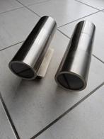 2 moderne up en down lighters GU10, Ophalen of Verzenden, Zo goed als nieuw, Metaal, Modern industrieel