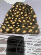 Gevlekte muts zwart me bruin, Kinderen en Baby's, Kinderkleding | Mutsen, Sjaals en Handschoenen, Ophalen of Verzenden, Zo goed als nieuw