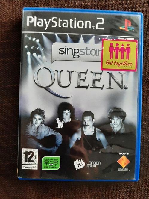 PS2 Singstar Queen, Games en Spelcomputers, Games | Sony PlayStation 2, Zo goed als nieuw, Ophalen of Verzenden