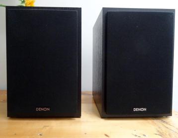 Denon SC F109 Haut-parleurs noirs (la paire) beschikbaar voor biedingen