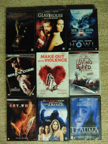Horror dvd pakket    Superdeal ! beschikbaar voor biedingen
